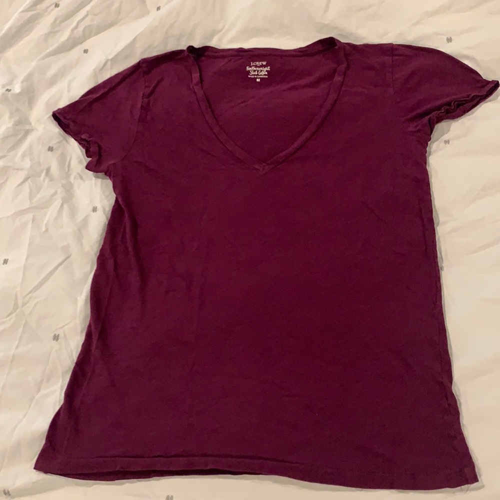 J. Crew featherweight slub cotton Tee